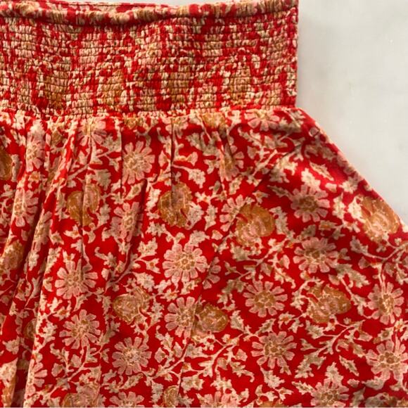 Free People Say It's So Cotton Shorts In Pink Floral Combo Size Small - Picture 9 of 11